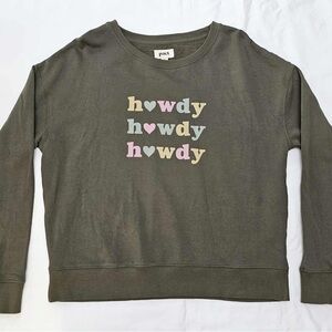 Pact 100% Organic Cotton Sweatshirt size Medium